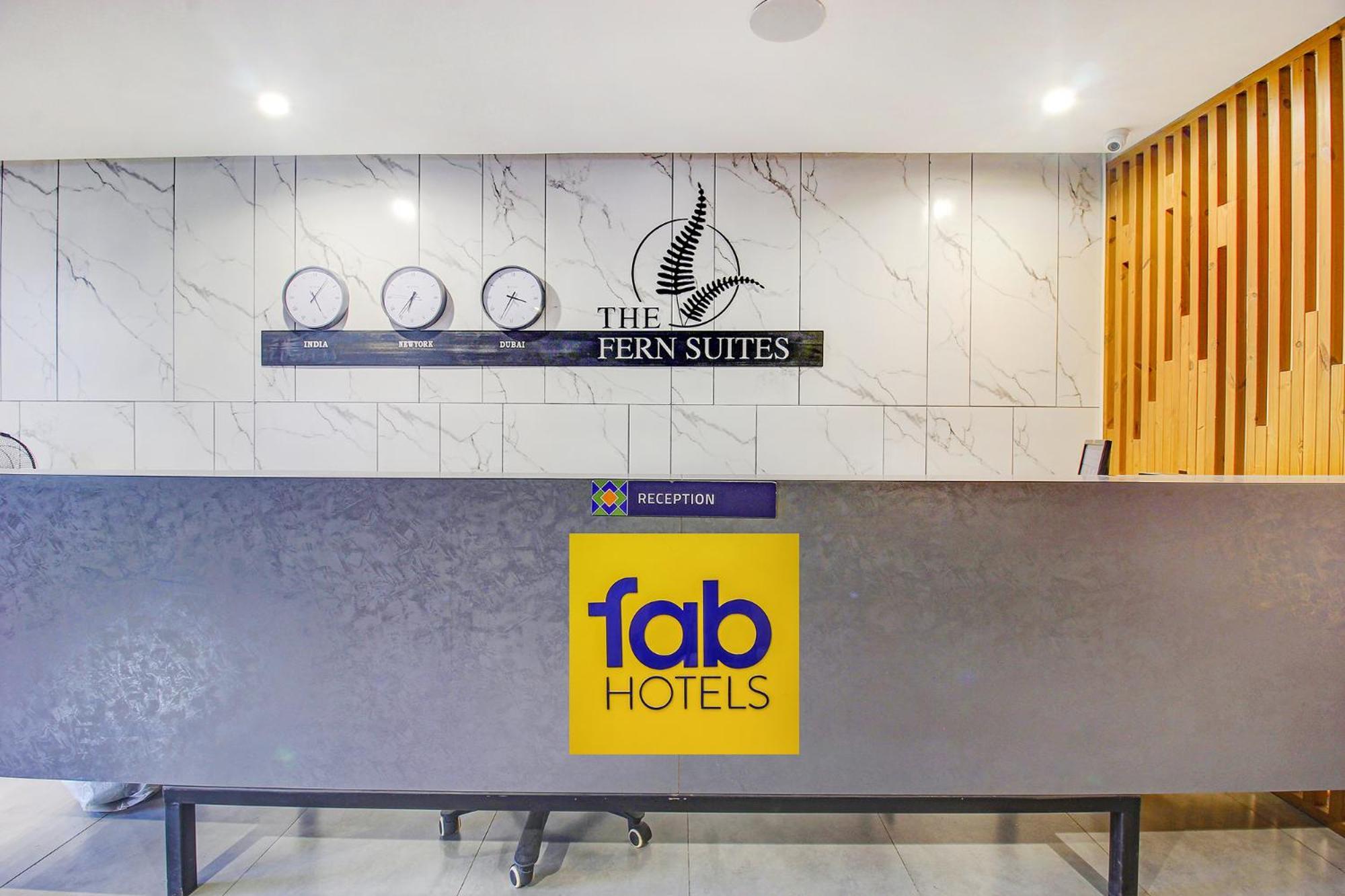 Fabhotel Ssr Fern Suites - 100M From Gsm Mall Madeenaguda Lingampalli Exterior photo